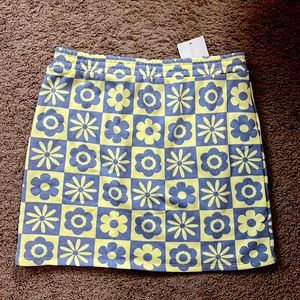 Forever 21 Floral Mini Skirt